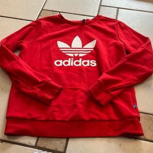 Red Adidas Sweatshirt
